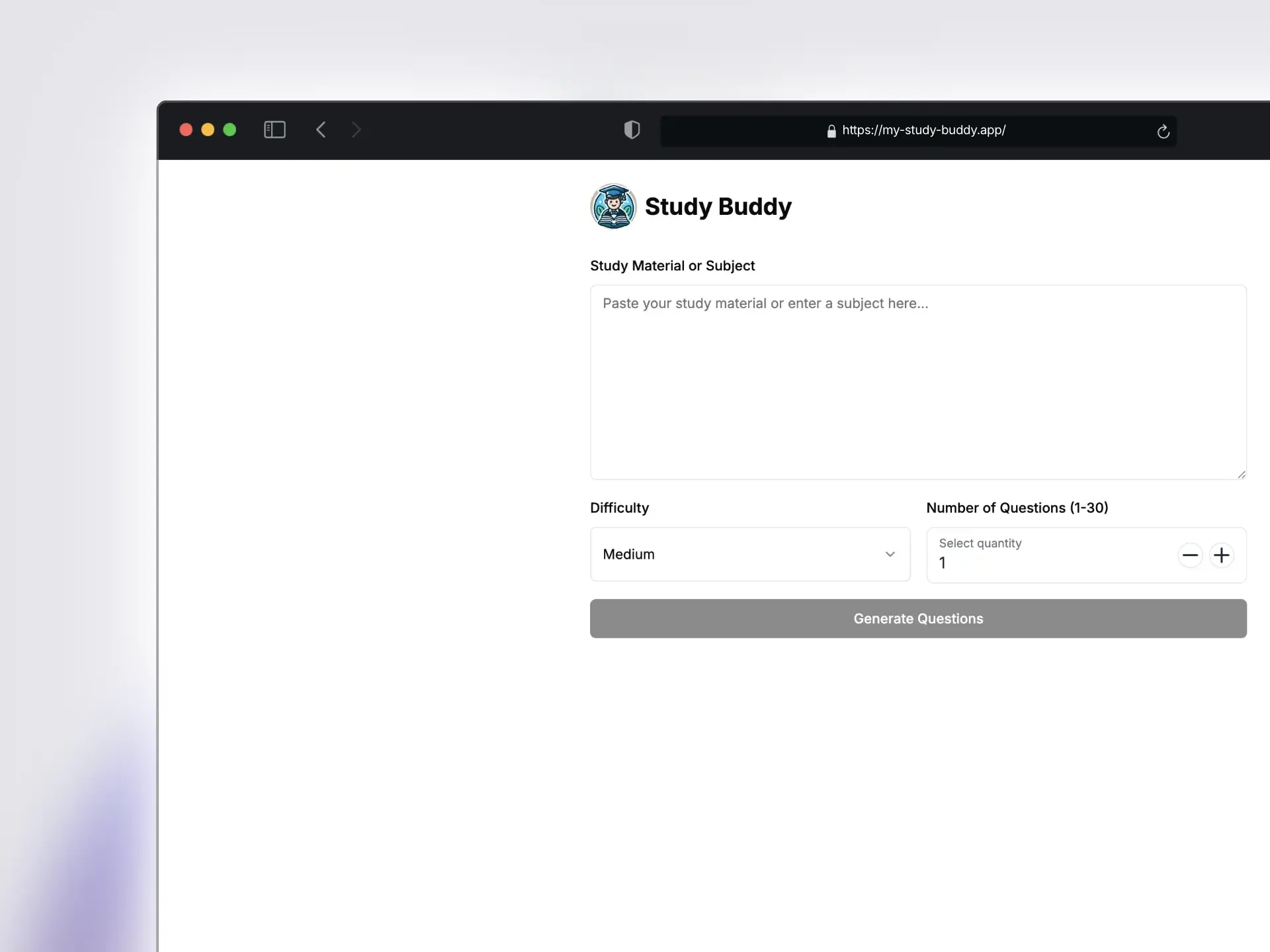 Preview of My Study Buddy